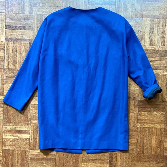 Blue chore jacket coat XS - Picture 2 of 6